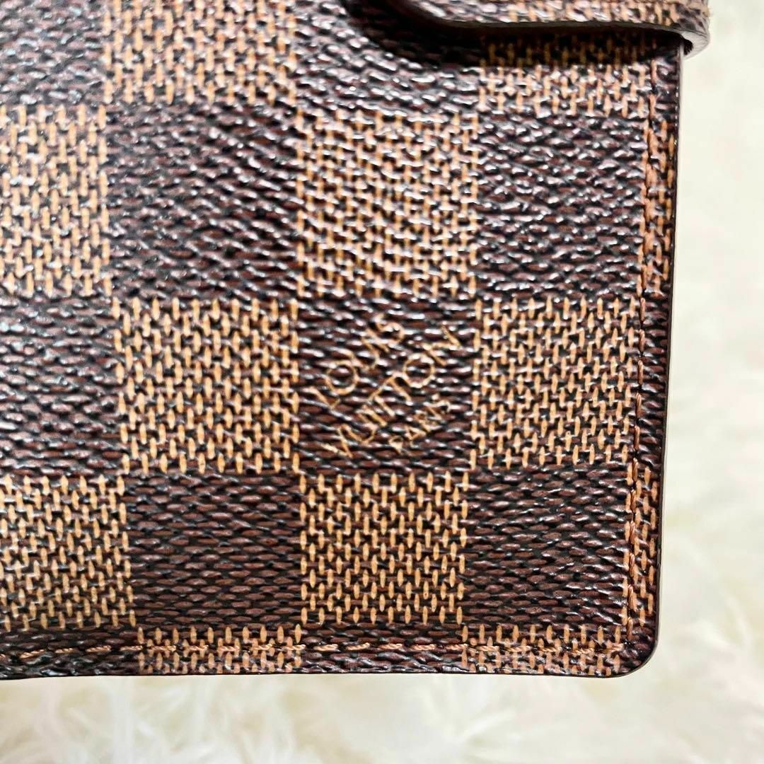 LOUIS VUITTON(ルイヴィトン)の美品✨ LOUIS VUITTON ダミエ アジェンダ　PM  手帳 インテリア/住まい/日用品の文房具(ノート/メモ帳/ふせん)の商品写真