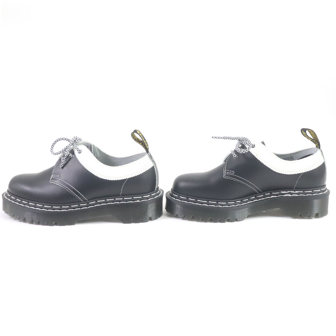 Dr.Martens(ドクターマーチン)の未使用品□Dr.Martens ドクターマーチン 1461 BEX DS レザー ホワイトステッチ 3ホール レースアップシューズ ブラック ホワイト 5 レディース レディースの靴/シューズ(その他)の商品写真