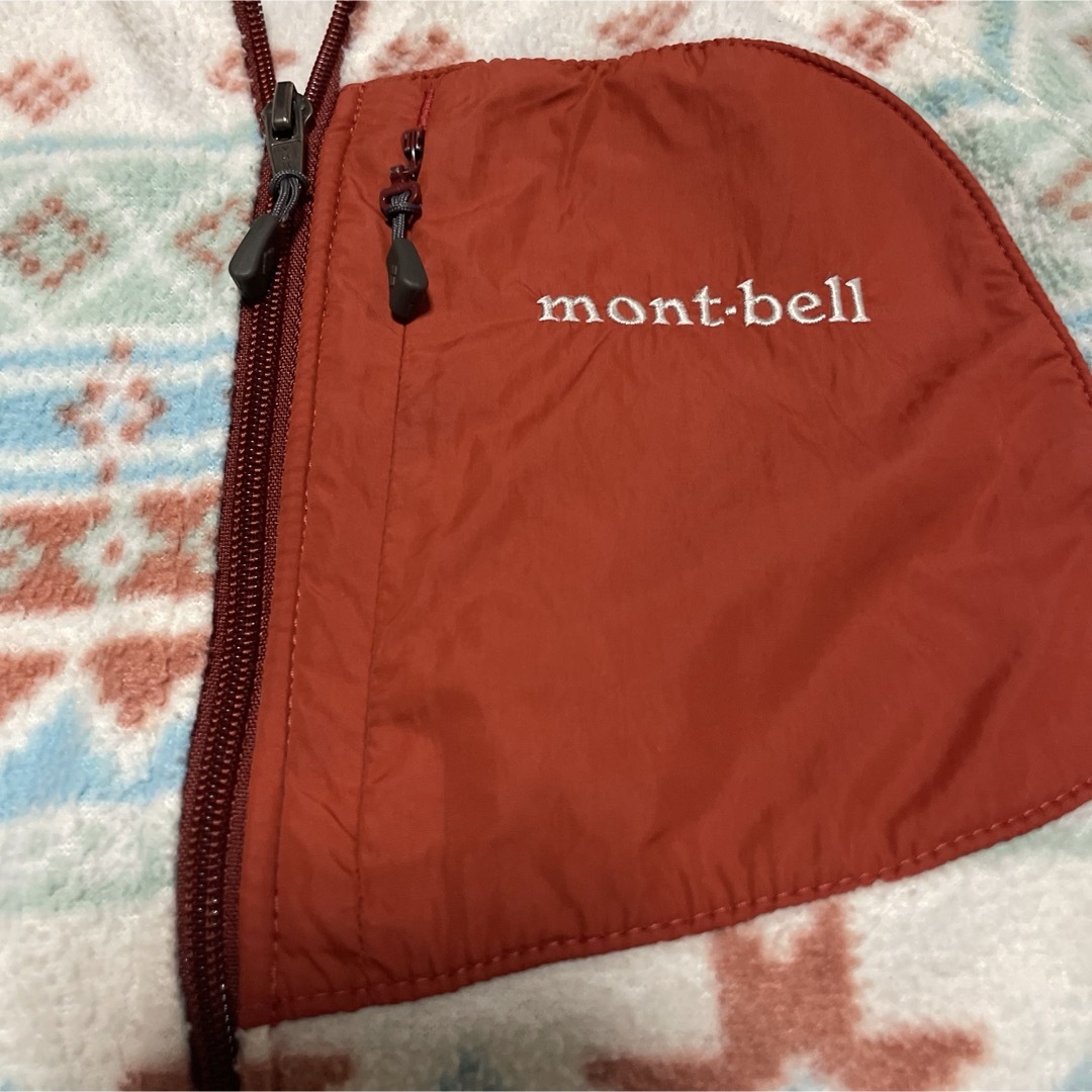 mont bell(モンベル)のmont-bell モンベル　フリース服　子供服130  古着 キッズ/ベビー/マタニティのキッズ服女の子用(90cm~)(ジャケット/上着)の商品写真