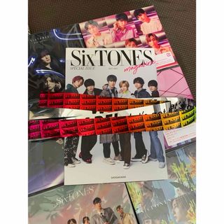 ジャニーズ(Johnny's)の【WE ARE!銀テ　magazine付】SixTONES シングルCD(アイドルグッズ)