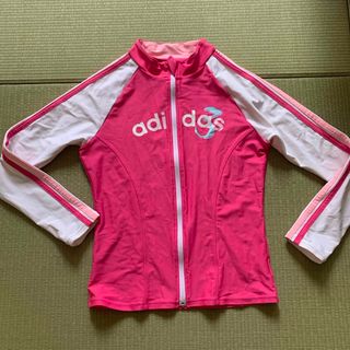 アディダス(adidas)のアディダス　女児用　ラッシュガードまたはジャージ(ジャケット/上着)