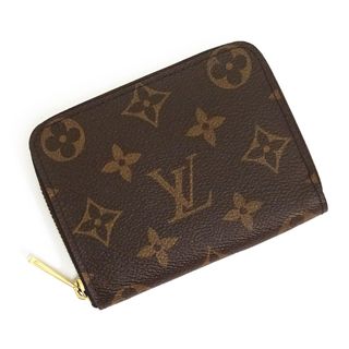 ルイヴィトン(LOUIS VUITTON)のルイ ヴィトン ジッピー コイン パース コインケース 小銭入れ 財布 モノグラム ブラウン 茶 ゴールド金具 M60067 箱付 LOUIS VUITTON（未使用　展示品）(コインケース)