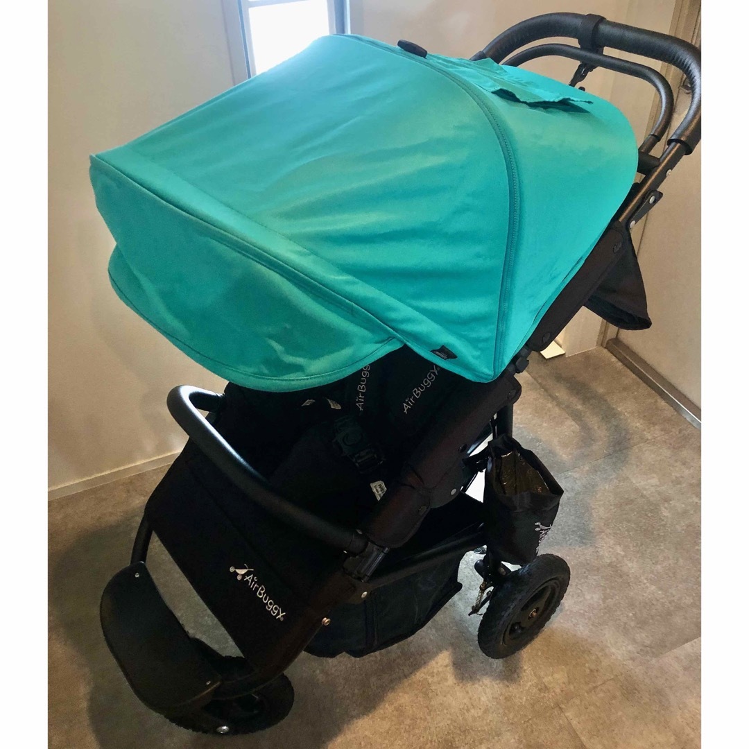 AIRBUGGY - 美品　正規品　エアバギー　ココプレミア　フォレストグリーン