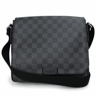 ルイヴィトン(LOUIS VUITTON)のルイ ヴィトン ディストリクト PM ショルダー メッセンジャーバッグ 斜め掛け ダミエグラフィット ブラック 黒 シルバー金具 N41260 LOUIS VUITTON（未使用保管品）(ショルダーバッグ)