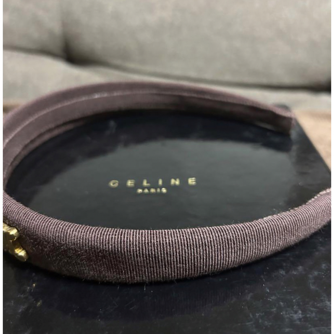 celine(セリーヌ)のCELINE マカダム トリオンフ カチューシャ レディースのヘアアクセサリー(カチューシャ)の商品写真