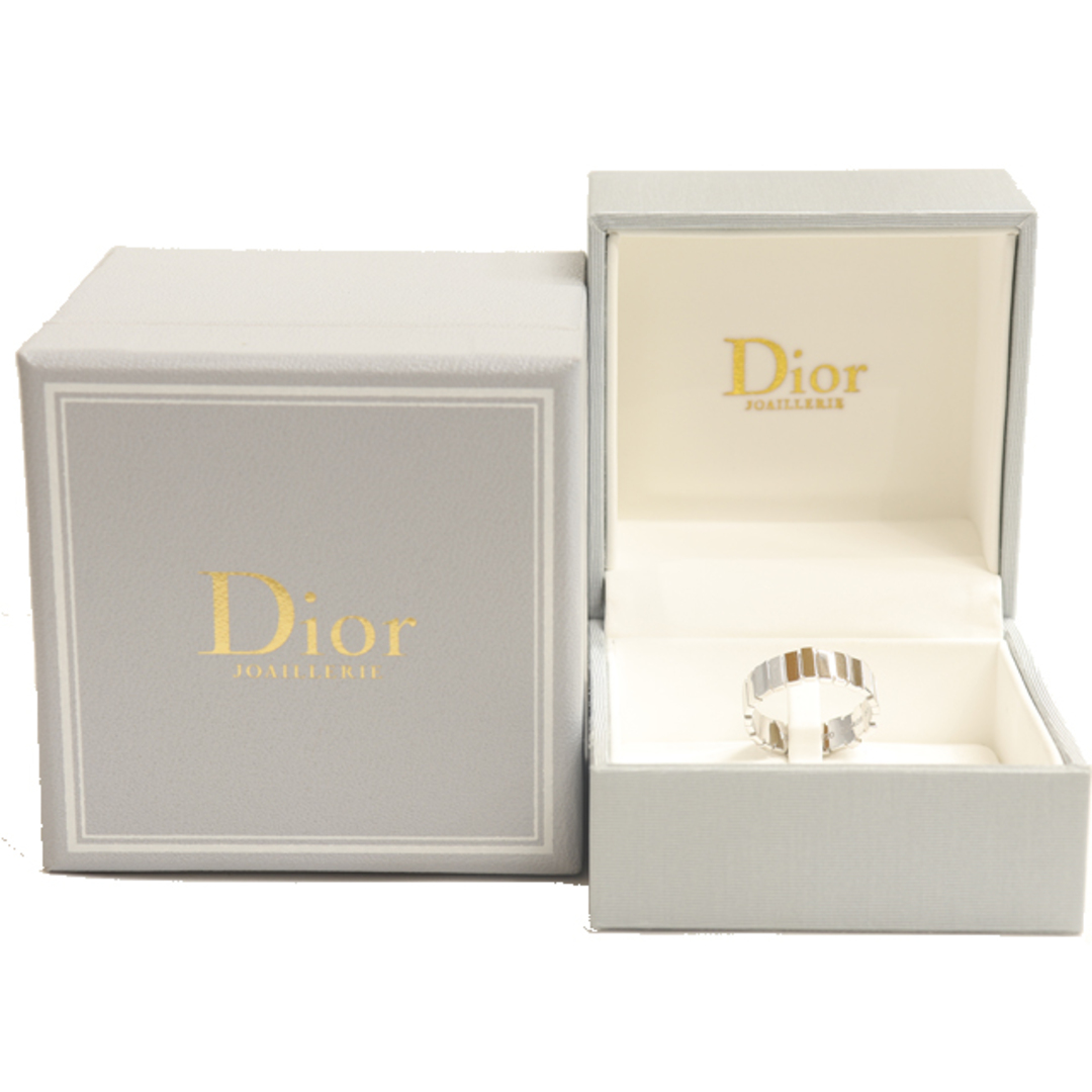 Dior(ディオール)の （新品仕上げ済）クリスチャン ディオール Christian Dior ジェム ディオール リング 指輪 K18 WG ＃53 JGEM95020 8650 レディースのアクセサリー(リング(指輪))の商品写真