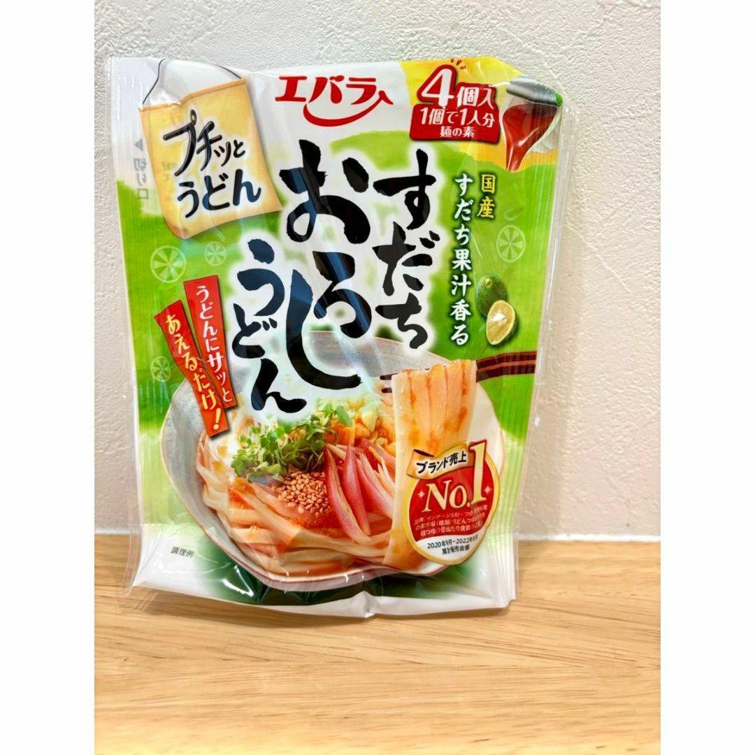 エバラ食品 ぷちっとうどん すだちおろしうどん (22g×4個) ×4袋　訳あり 食品/飲料/酒の食品(調味料)の商品写真