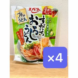 エバラ ぷちっとうどん すだちおろしうどん (22g×4個) ×4袋(調味料)