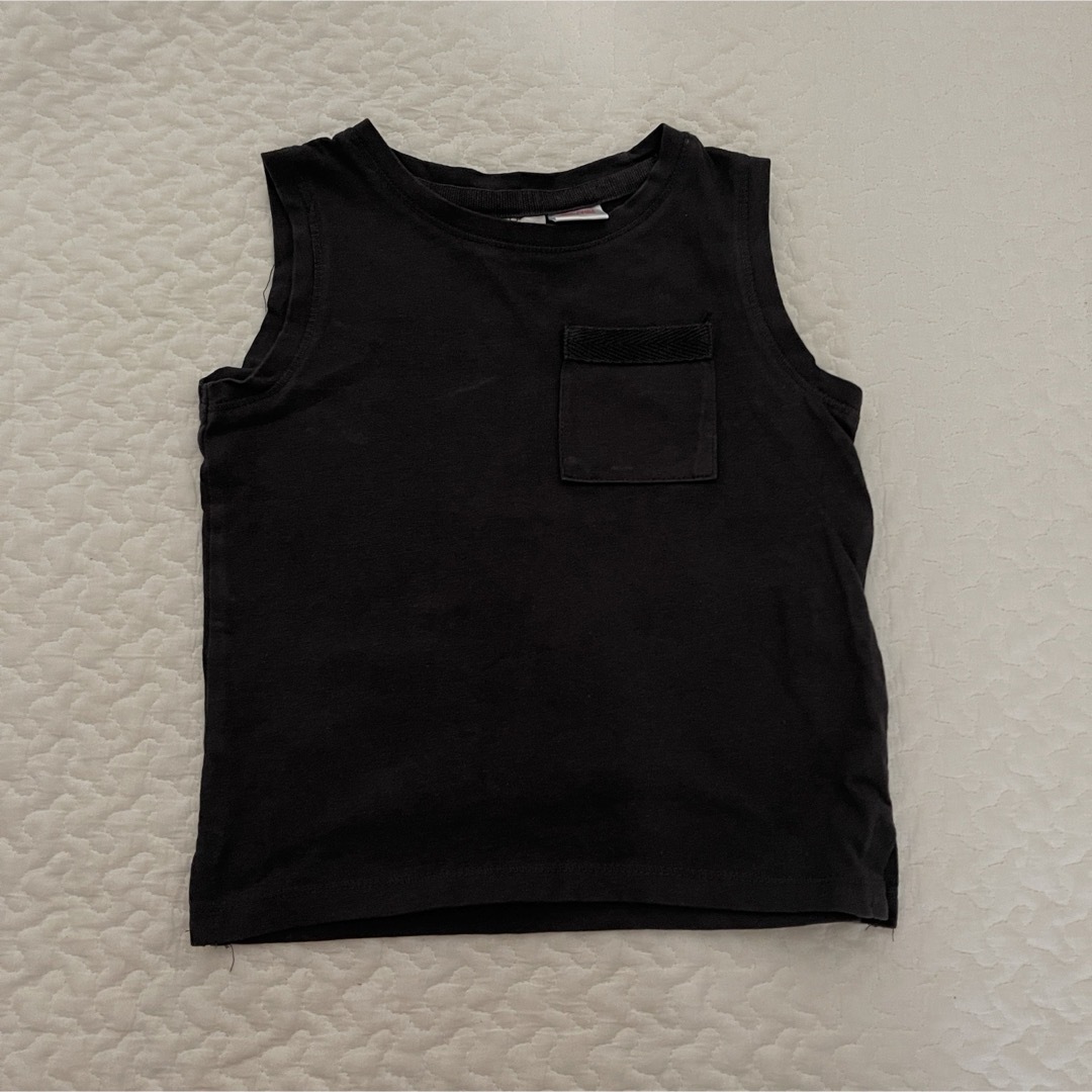 ZARA KIDS(ザラキッズ)のZARAkids ノースリーブTシャツ 86cm（2枚セット） キッズ/ベビー/マタニティのベビー服(~85cm)(シャツ/カットソー)の商品写真