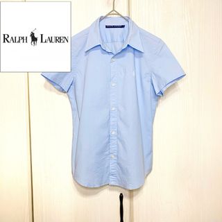 ラルフローレン(Ralph Lauren)の【美品】  Ralph Lauren 美シルエット 半袖シャツ(シャツ/ブラウス(半袖/袖なし))