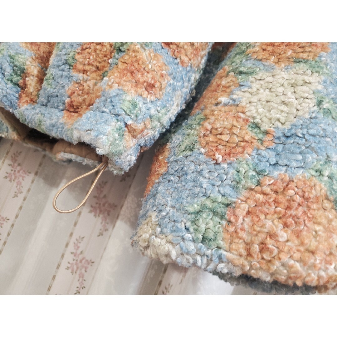jouetie - jouetie 花柄リバーシブルボアブルゾンの通販 by kaBi jouetie - jouetie 花柄リバーシブルボアブルゾンの通販 by kaBi