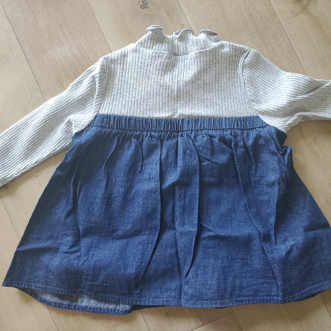 SHIPS KIDS(シップスキッズ)のシップス　長袖カットソー　100 キッズ/ベビー/マタニティのキッズ服女の子用(90cm~)(Tシャツ/カットソー)の商品写真