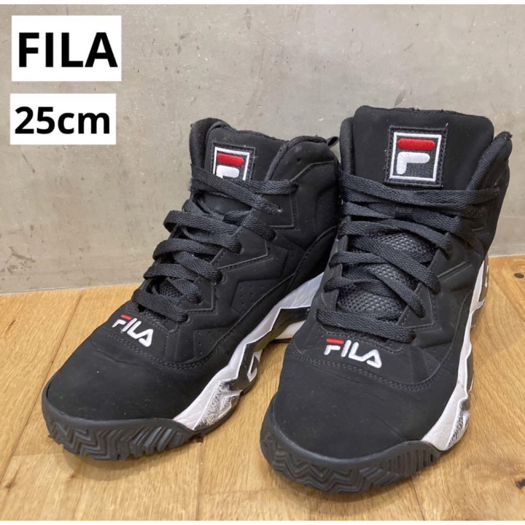 FILA(フィラ)のFILA フィラ MB マッシュバーン シグネチャーモデル ハイカット　厚底 メンズの靴/シューズ(スニーカー)の商品写真