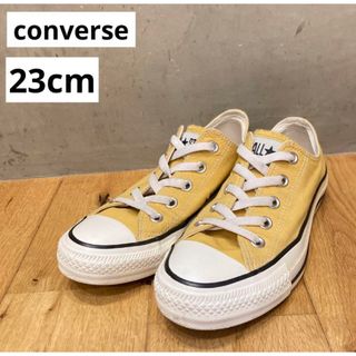 コンバース(CONVERSE)のconverse コンバース オールスター　レディース　スニーカー　黄色(スニーカー)