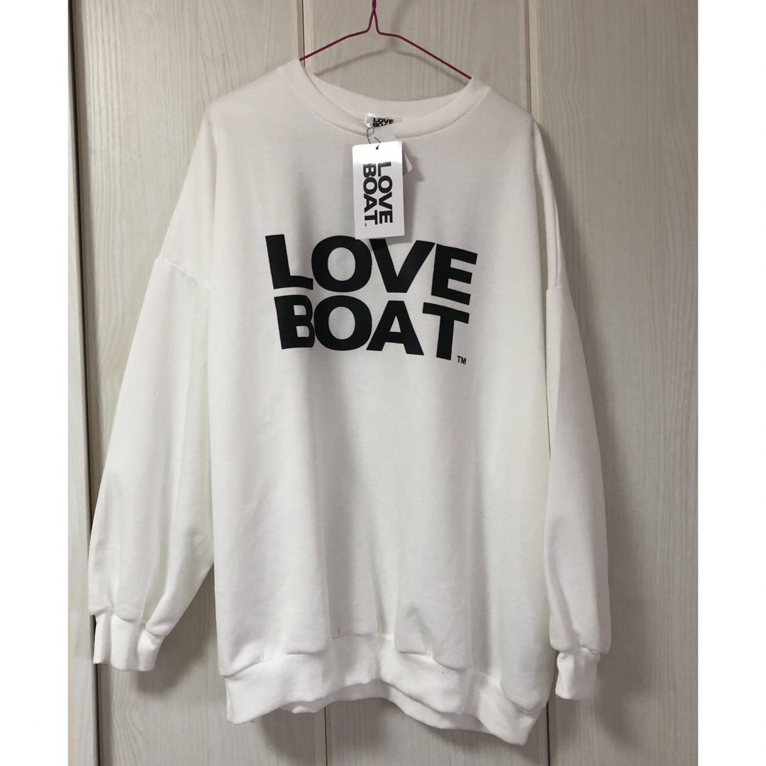 LOVE BOAT(ラブボート)のLOVEBOAT スウェット　トレーナー　新品ラブボート　3L ラブボトレーナー レディースのトップス(トレーナー/スウェット)の商品写真