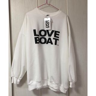 ラブボート(LOVE BOAT)のLOVEBOAT スウェット　トレーナー　新品ラブボート　3L ラブボトレーナー(トレーナー/スウェット)