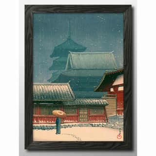 12147■A3アートポスター『川瀬巴水』日本画　絵画 イラスト マット(その他)