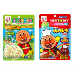 アンパンマン(アンパンマン)の定価434円！永谷園　アンパンマン　カレールゥ＆まぜこみごはんの素　セット(調味料)