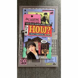 【ソンホ】BOYNEXTDOOR　HOW?(Sticker ver.)アルバム(K-POP/アジア)