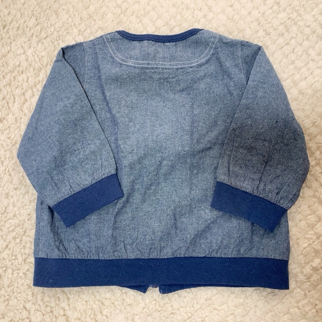 キムラタン(キムラタン)のpiccolo キムラタン スタジャン 90 キッズ/ベビー/マタニティのキッズ服男の子用(90cm~)(ジャケット/上着)の商品写真