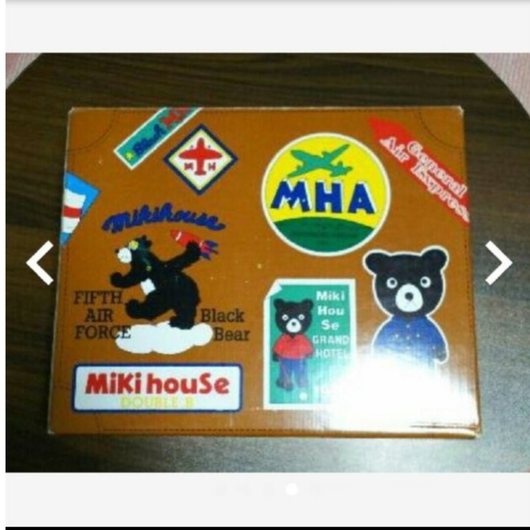 mikihouse(ミキハウス)のミキハウス ペーパートランク(おまけ付き) エンタメ/ホビーのコレクション(ノベルティグッズ)の商品写真
