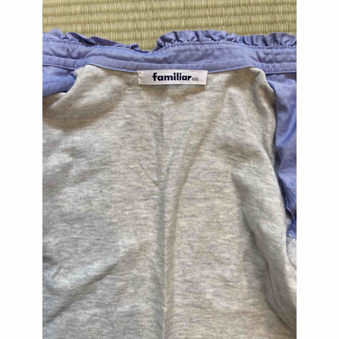 familiar(ファミリア)のファミリア　ブラウス キッズ/ベビー/マタニティのキッズ服女の子用(90cm~)(Tシャツ/カットソー)の商品写真