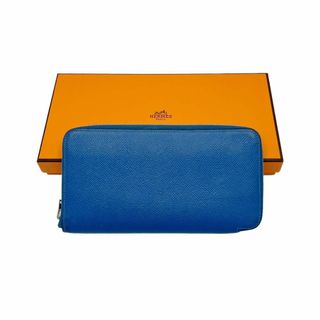 エルメス(Hermes)の⭐️良品⭐️ エルメス アザップロング シルクイン ヴォーエプソン ブルー(財布)