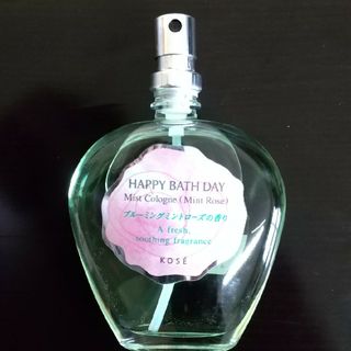 コーセー(KOSE)のHAPPY BATH DAY/Mist Cologne(Mint Rose)(香水(女性用))