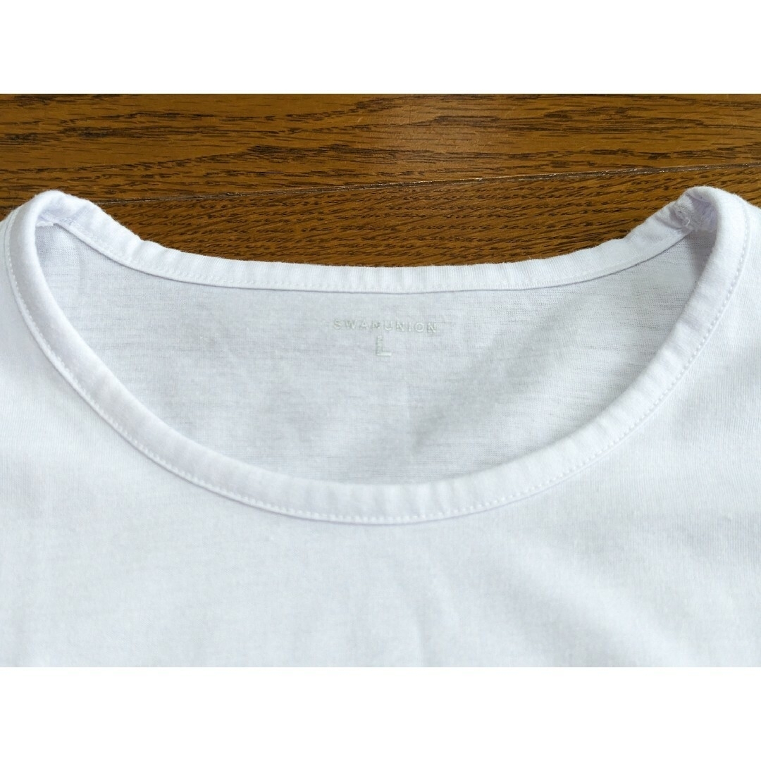 長袖カットソー　長袖Tシャツ　ロンT　ロング丈　インナー　重ね着　レイヤード レディースのトップス(カットソー(長袖/七分))の商品写真