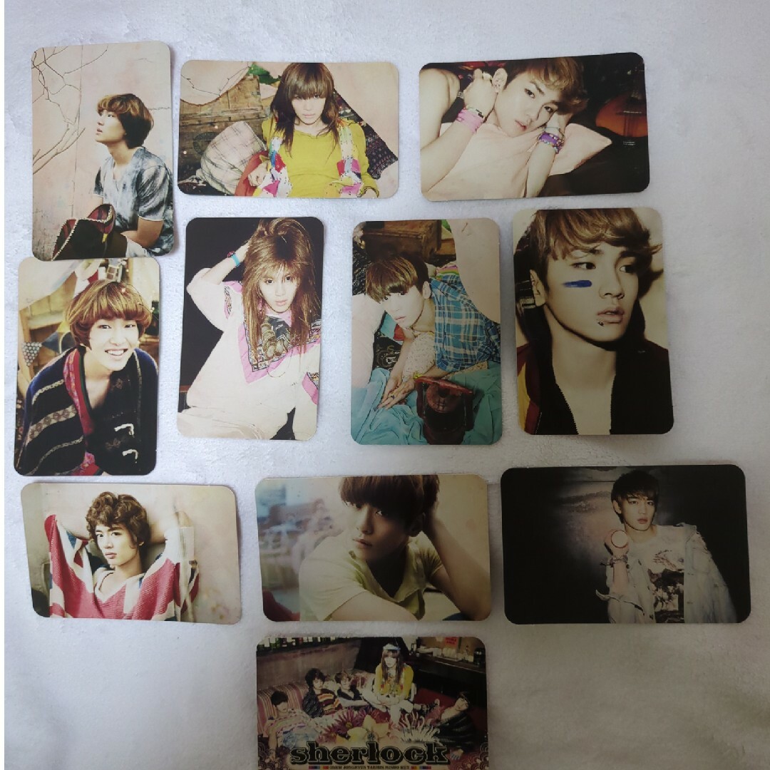 SHINee(シャイニー)のSHINee Sherlock Official Trading Card エンタメ/ホビーのCD(K-POP/アジア)の商品写真