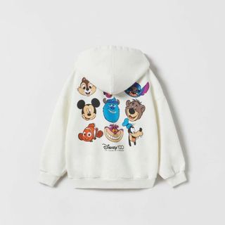 ZARA - ZARA Disney100 パーカー