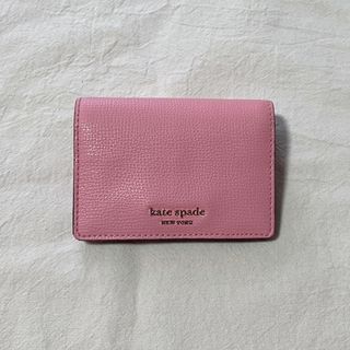 ケイトスペードニューヨーク(kate spade new york)のケイトスペード　小銭　名刺　定期入れ(名刺入れ/定期入れ)