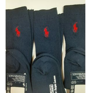 ポロラルフローレン(POLO RALPH LAUREN)の訳あり品★ラルフローレン  靴下3足セット  キッズ靴下★(靴下/タイツ)