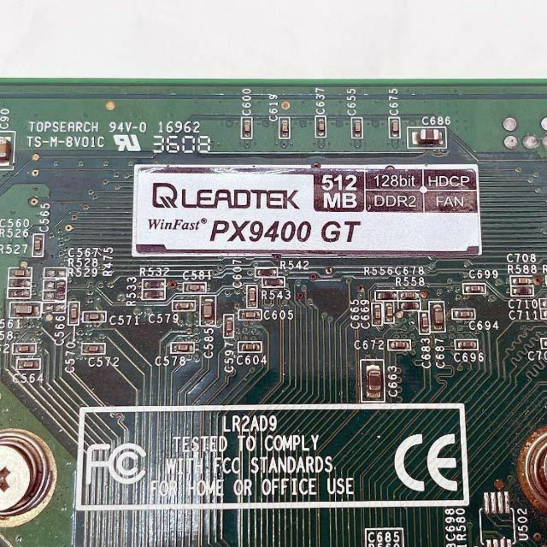 【動作確認済】グラボ GeForce 9400 GT スマホ/家電/カメラのPC/タブレット(PCパーツ)の商品写真
