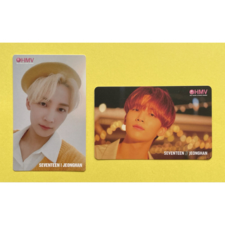 セブンティーン(SEVENTEEN)のSEVENTEEN  HMV ジョンハン　JEONGHAN  ２枚(アイドルグッズ)