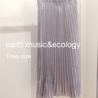 アースミュージックアンドエコロジー(earth music & ecology)のearth music&ecology プリーツスカート(その他)