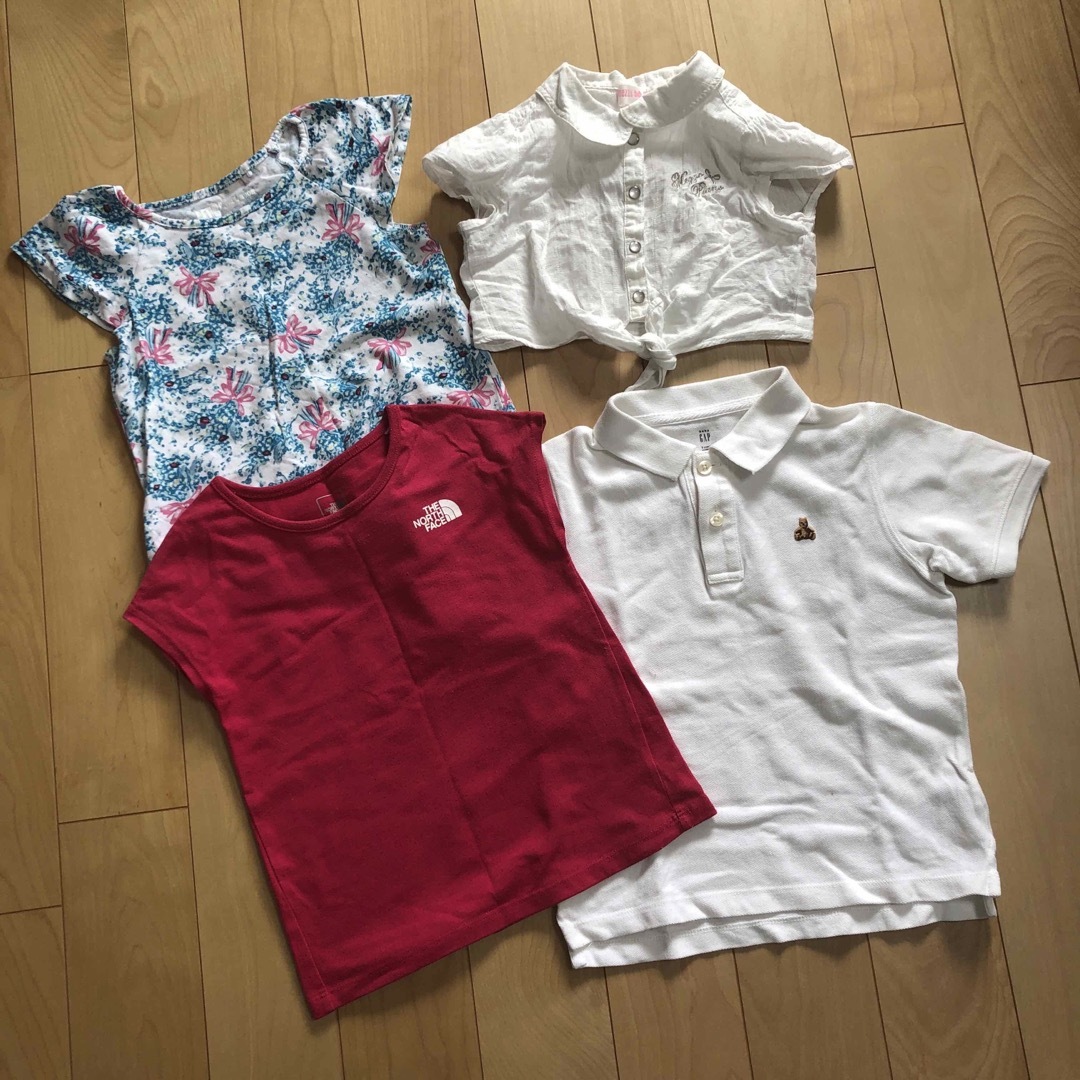 babyGAP(ベビーギャップ)のUNIQLO mezzo piano thenorthface GAP Tシャツ キッズ/ベビー/マタニティのキッズ服女の子用(90cm~)(Tシャツ/カットソー)の商品写真