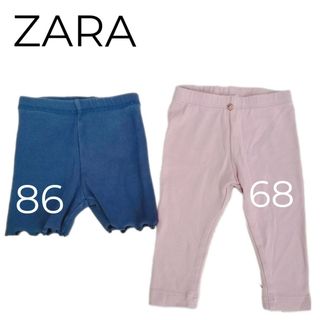 ザラ(ZARA)のZARA 68~86 ショートパンツ レギンスパンツ 2枚セット(パンツ)