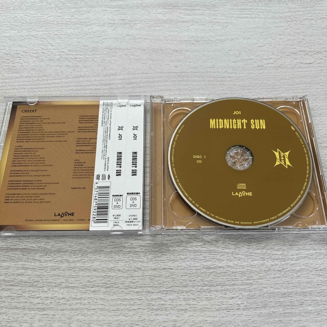 MIDNIGHT SUN  CD エンタメ/ホビーのCD(ポップス/ロック(邦楽))の商品写真
