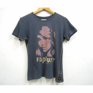 トランクショー(TRUNKSHOW)のトランクショー◆プリント Tシャツ 半袖 カットソー レディース サイズ0(Tシャツ(半袖/袖なし))