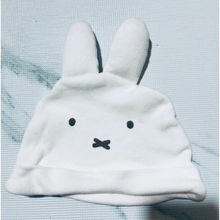 ミッフィー(miffy)のミッフィー　ベビー帽子　新生児　ニット帽(帽子)