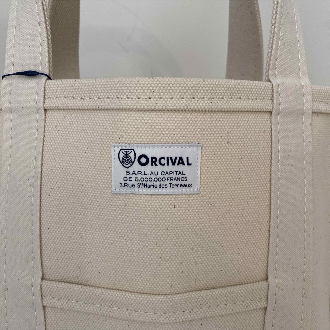 ORCIVAL(オーシバル)の【新品未使用】 ORCIVAL キャンバストートバッグ 小 レディースのバッグ(トートバッグ)の商品写真