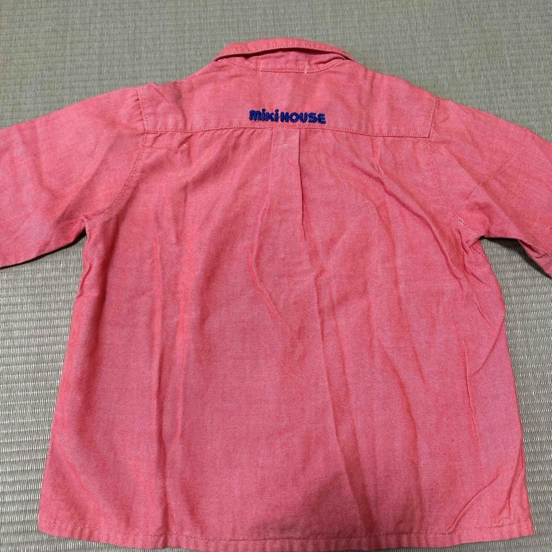 mikihouse(ミキハウス)のミキハウス　長袖シャツ キッズ/ベビー/マタニティのキッズ服男の子用(90cm~)(ブラウス)の商品写真