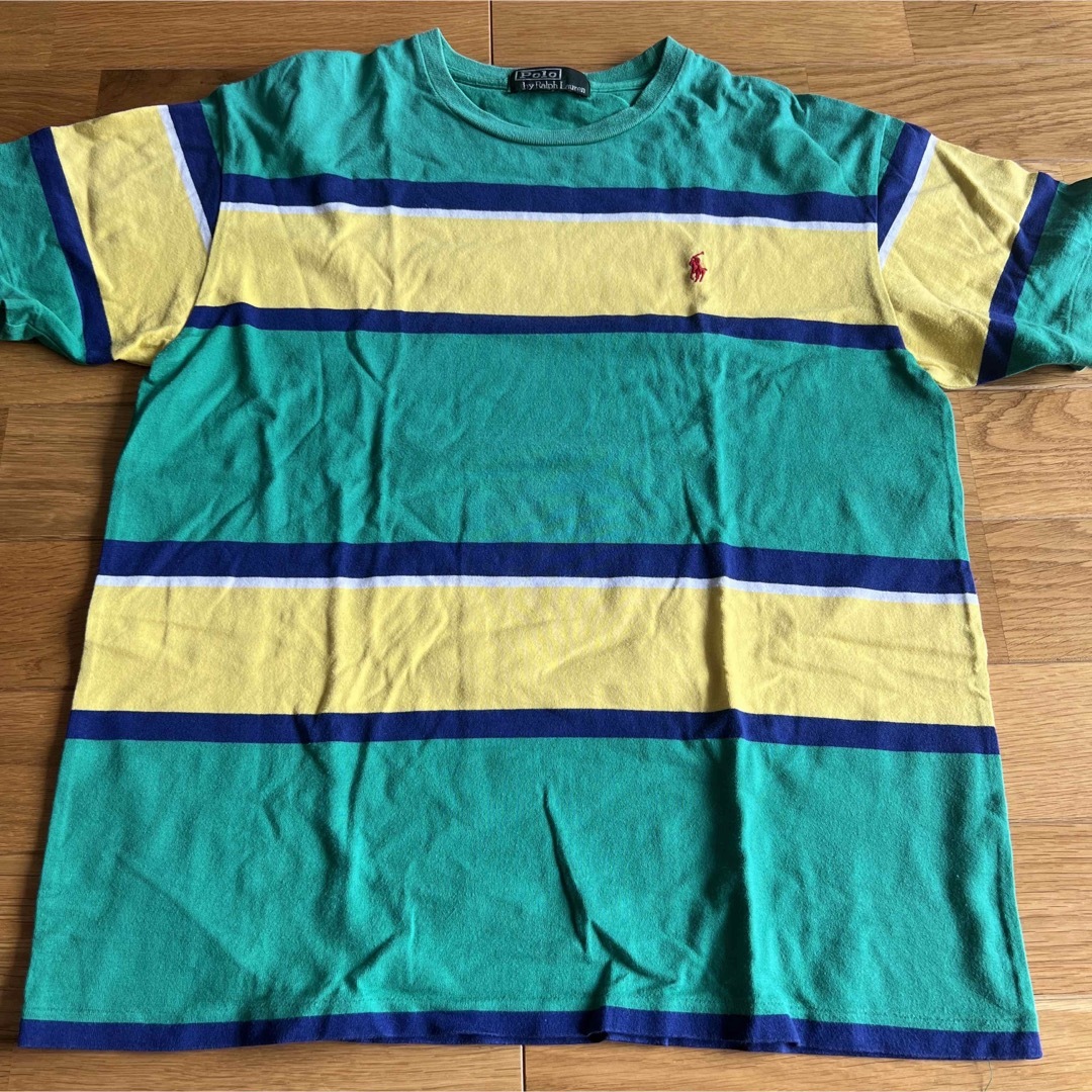 POLO RALPH LAUREN(ポロラルフローレン)のPOLO by RALPH LAURENボーダーTシャツ170ラルフローレン  キッズ/ベビー/マタニティのキッズ服男の子用(90cm~)(Tシャツ/カットソー)の商品写真