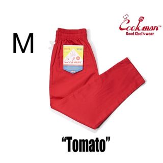 COOKMAN Chef Pants Tomato 赤 RED シェフパンツ(カジュアルパンツ)