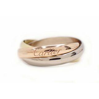 カルティエ(Cartier)のカルティエ K18YG WG PG トリニティ リング SM ＃49【新宿店】【中古】【新着】(リング(指輪))