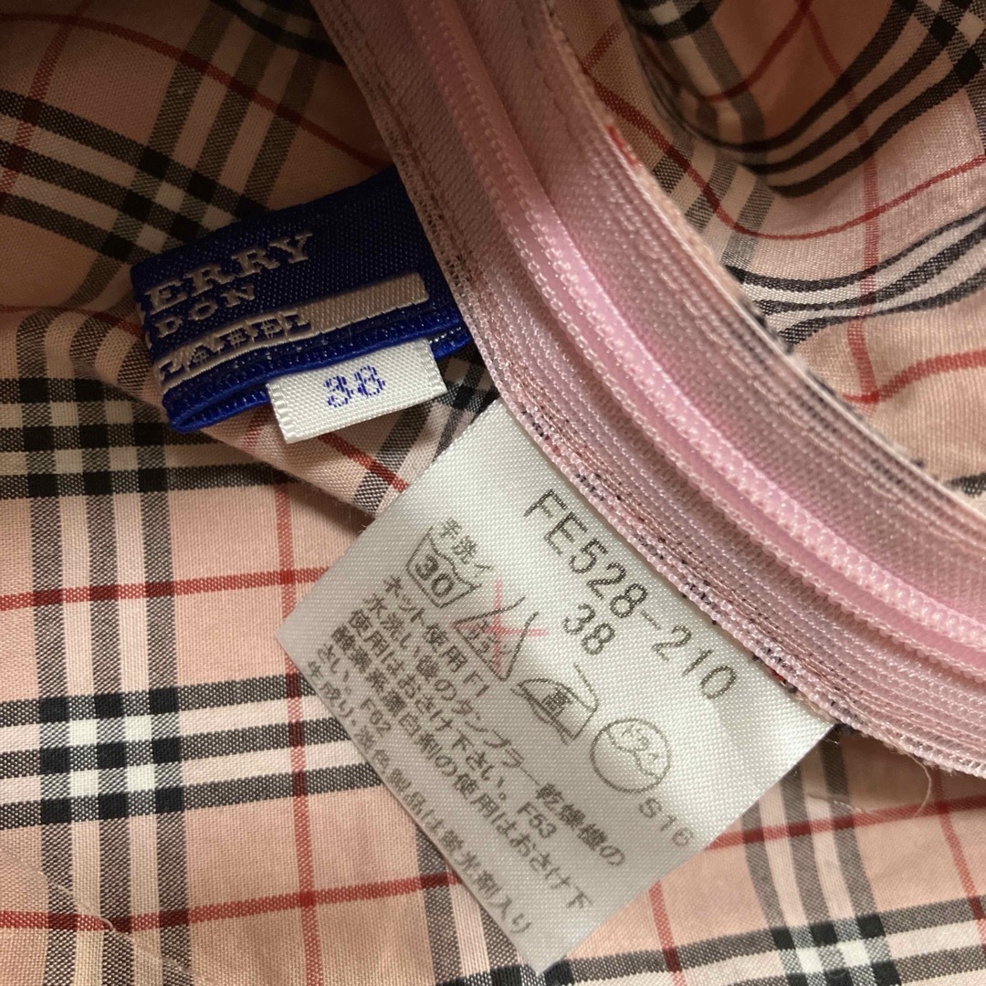 BURBERRY BLUE LABEL(バーバリーブルーレーベル)のBURBERRY BLUE LABEL タンクトップ　キャミソール　ピンク　38 レディースのトップス(キャミソール)の商品写真