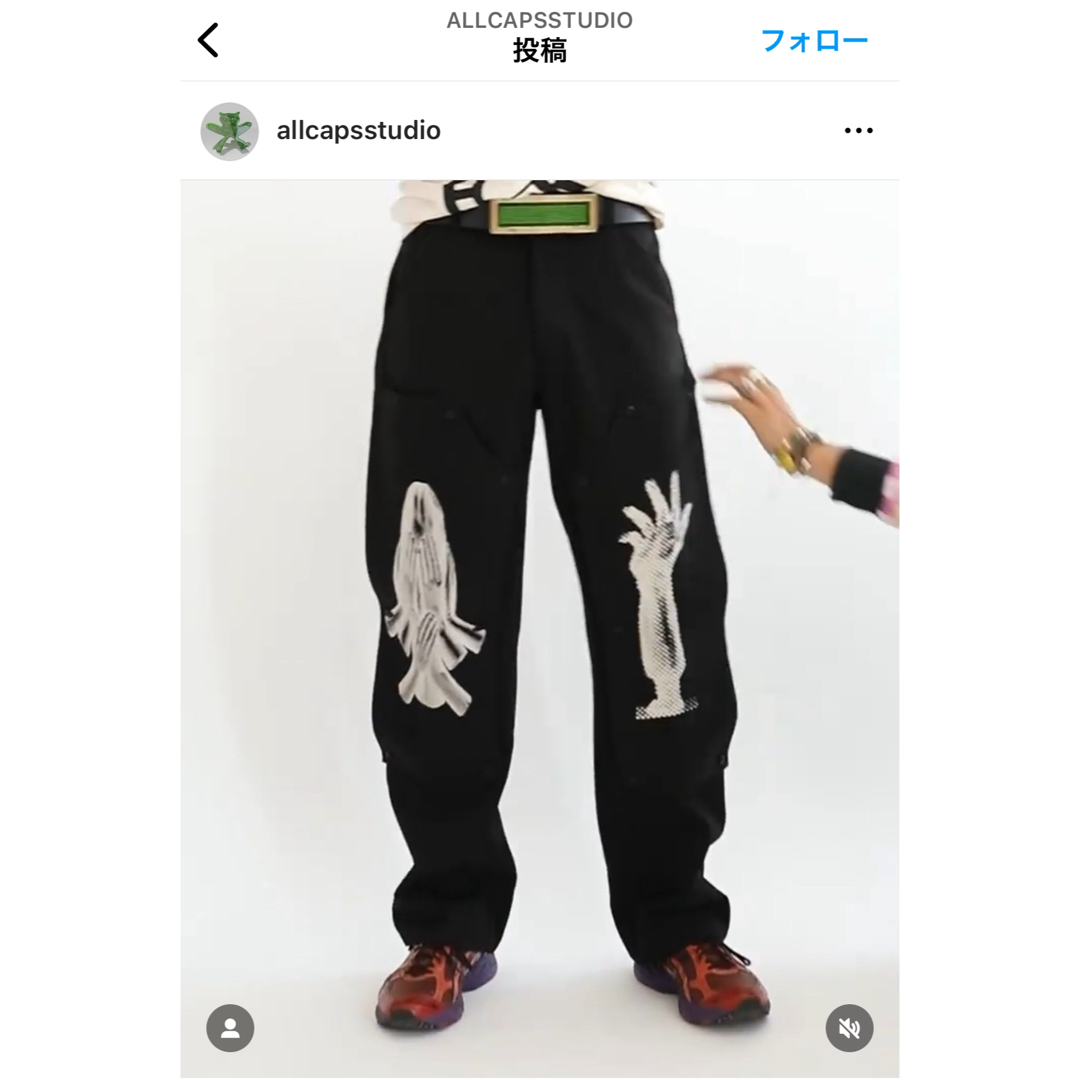 ARC'TERYX(アークテリクス)のALL CAPS STUDIO DOUBLE KNEES  ダブルニー　パンツ メンズのパンツ(ワークパンツ/カーゴパンツ)の商品写真