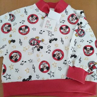 ディズニー(Disney)の新品Disneyミッキートレーナー12 0 ミコリッド　チマジロ(Tシャツ/カットソー)