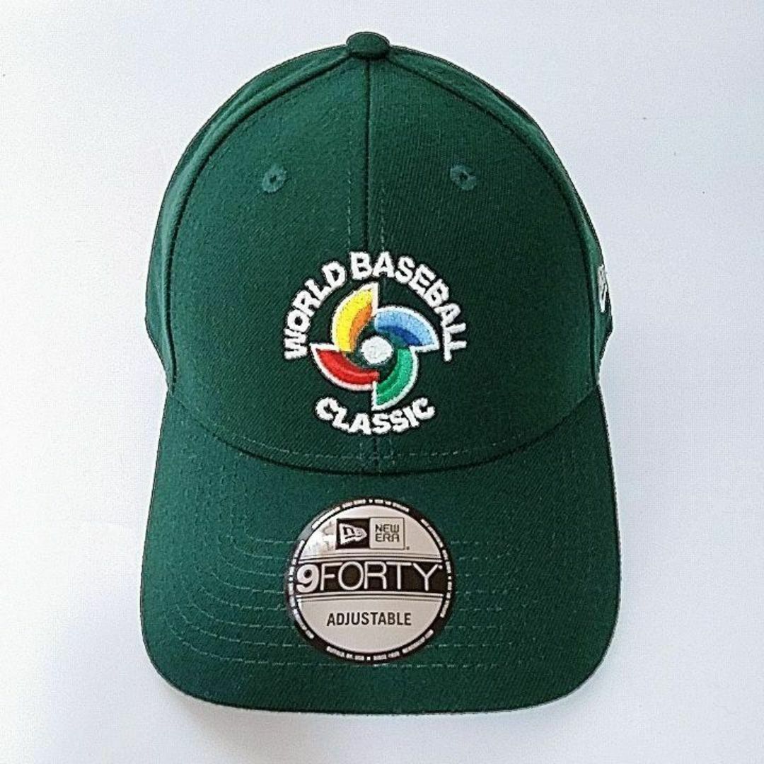 NEW ERA(ニューエラー)の未使用品　NewEra WBC 2023 BBキャップ 野球帽　グリーン メンズの帽子(キャップ)の商品写真